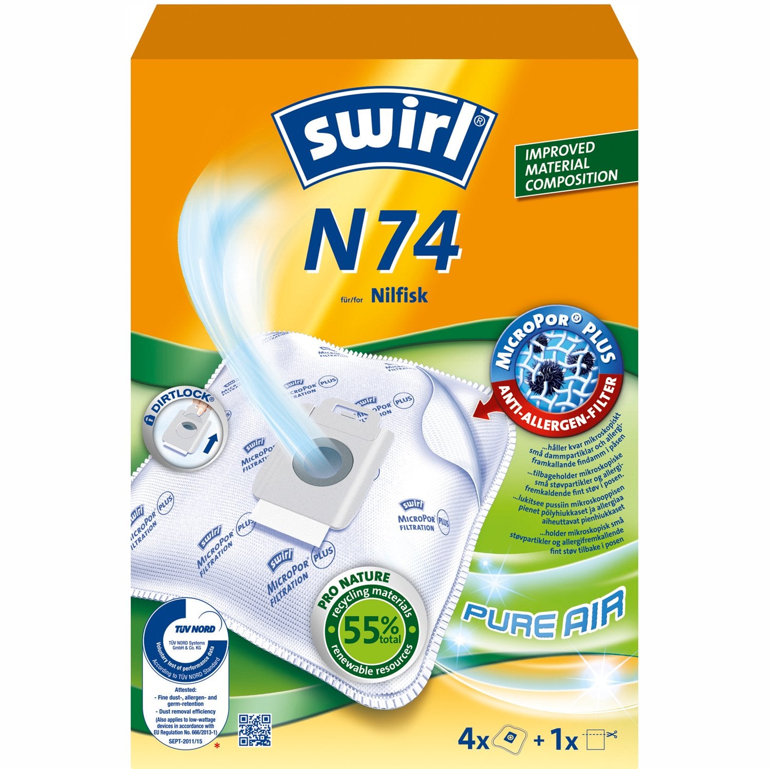 Pölynimuripussit N74
