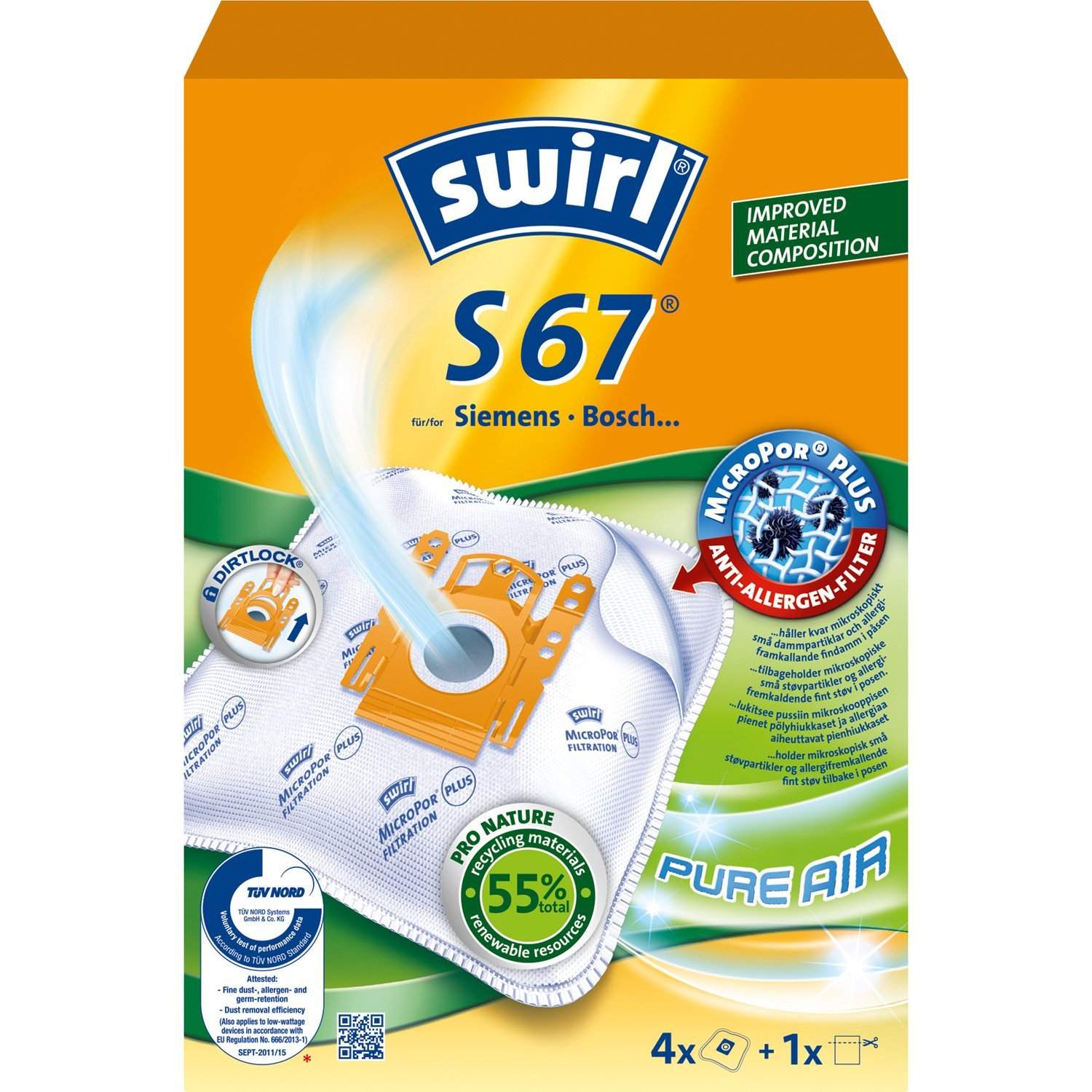 Pölynimuripussit S67