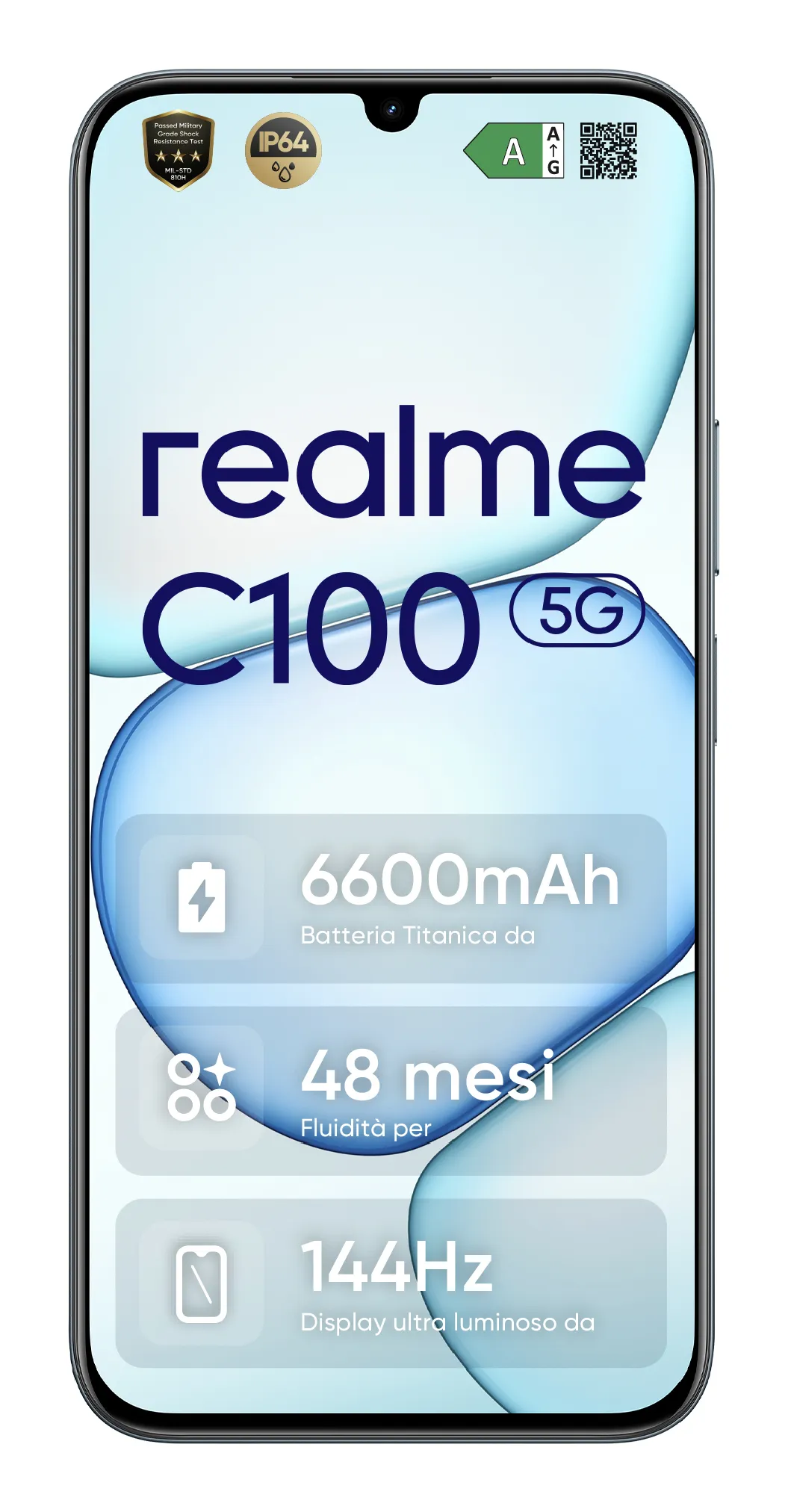 Realme C100 5G 4/256 Gt, Sprouting Green