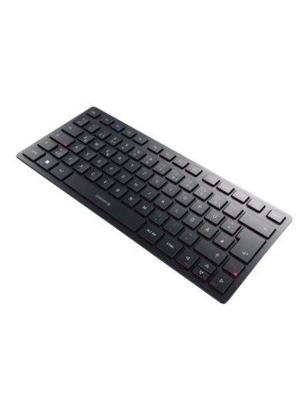 Cherry KW 9200 MINI - Näppäimistö - Pohjoismainen - Musta
