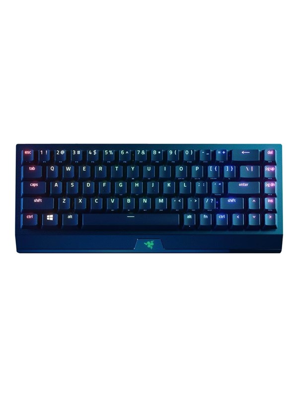 Razer BlackWidow V3 Mini - Yellow - US - Näppäimistö - Englanti (US) - Musta