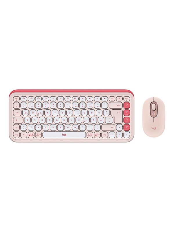 Logitech POP Icon Combo Saksa Valkoinen