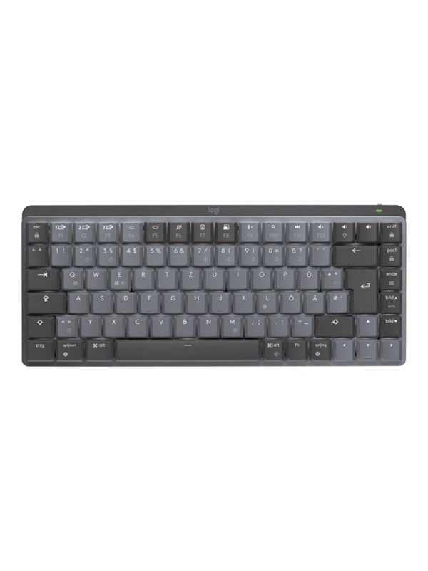 Logitech Master Series MX Mechanical Mini - Näppäimistö - Sveitsi - Harmaa