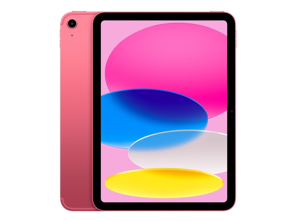 Apple iPad A16 Wi-Fi + Cellular 256 GB vaaleanpunainen