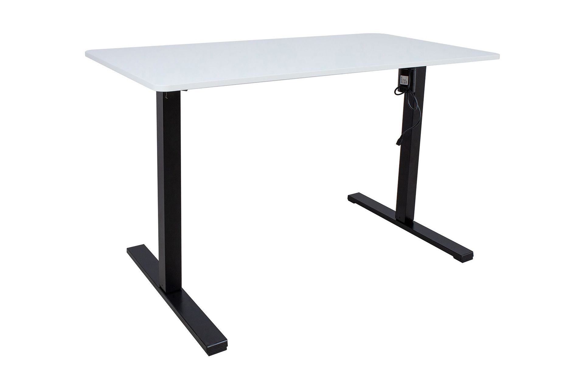 Työpöytä Ergo Optimal 1-moottorilla 120x60 cm Valkoinen
